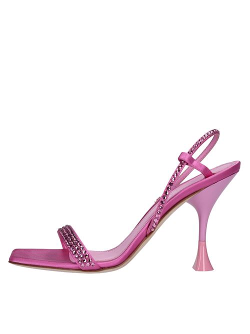 Fabric sandals 3JUIN | ELOISE 095 KIMI SATINCANDY